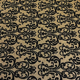 Burch Fabrics Bogart Shadow Black Raised Chenille Upholstery Fabric