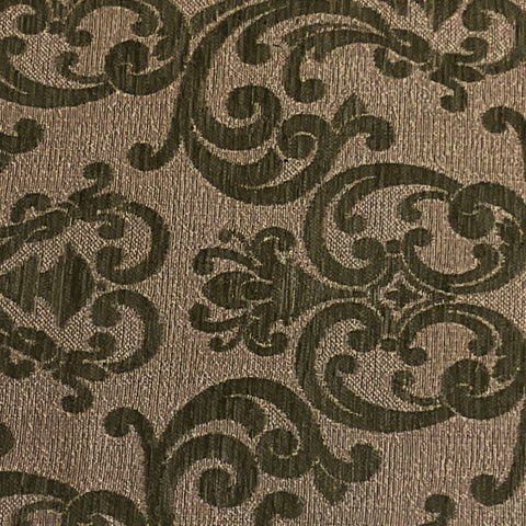 Burch Fabrics Bogart Moss Green Raised Chenille Upholstery Fabric