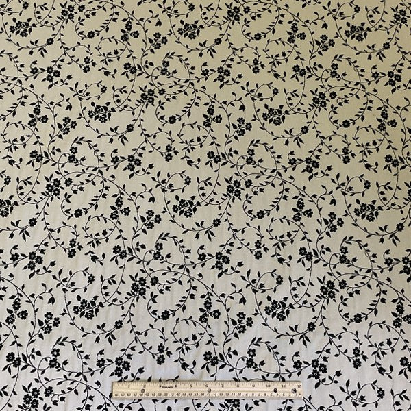 Burch Fabric Anne Ebony Upholstery Fabric