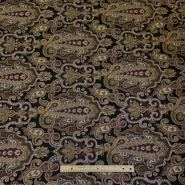 Burch Fabric Brody Black Upholstery Fabric