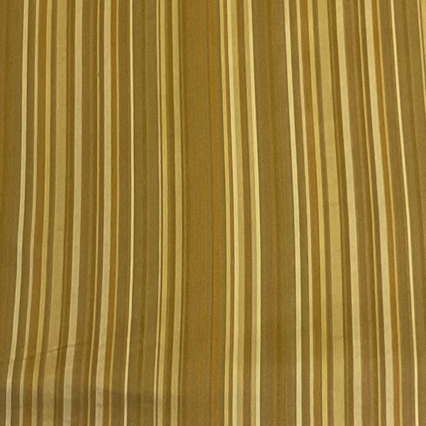 Burch Fabrics Kiley Gold Stripe Upholstery Fabric