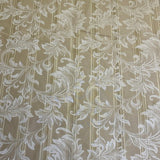 Burch Fabrics Jacqueline Gold Stripe Upholstery Fabric