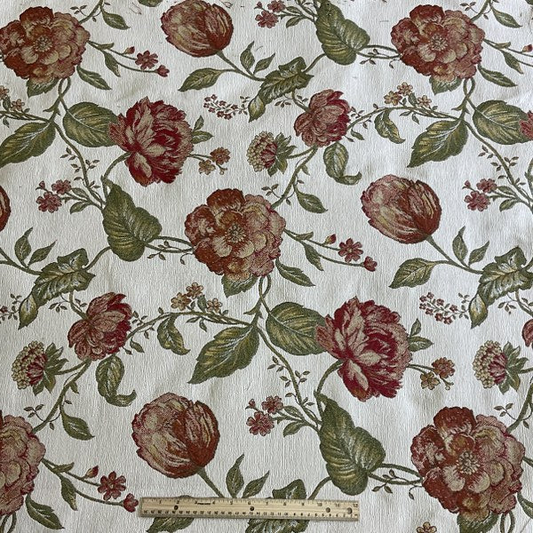 Burch Fabric Calista Cream Upholstery Fabric