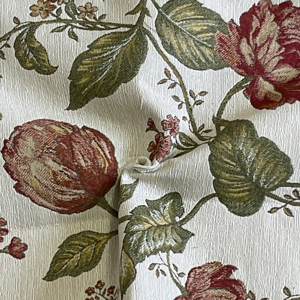 Burch Fabric Calista Cream Upholstery Fabric