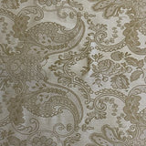 Burch Fabrics Watson Ivory Jacquard Upholstery Fabric