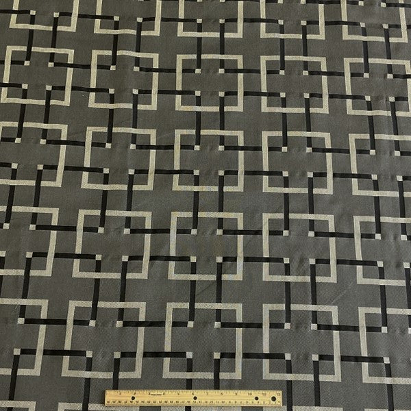 Burch Fabric Camden Black & White Upholstery Fabric
