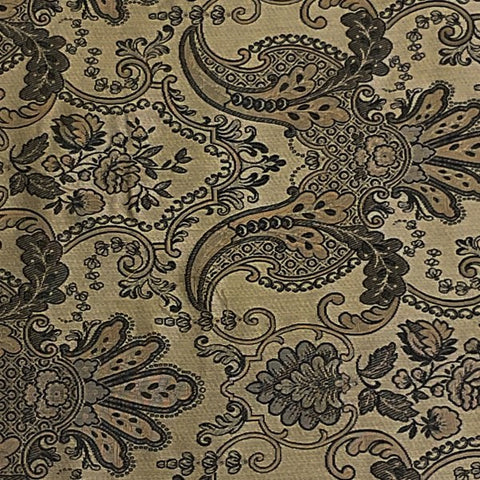 Burch Fabrics Watson Gold Jacquard Upholstery Fabric