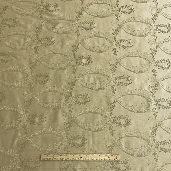 Burch Fabric Silvia Cream Upholstery Fabric