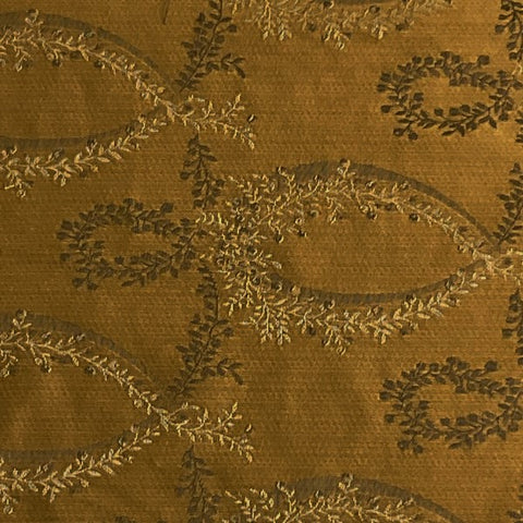 Burch Fabric Silvia Golden Upholstery Fabric