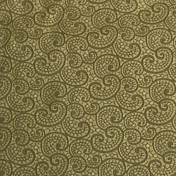 Burch Fabric Curly Cue Celadon Upholstery Fabric