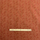 Burch Fabric Curly Cue Rust Upholstery Fabric