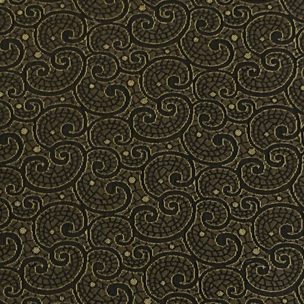 Burch Fabric Curly Cue Cocoa Upholstery Fabric