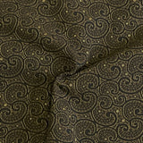 Burch Fabric Curly Cue Cocoa Upholstery Fabric