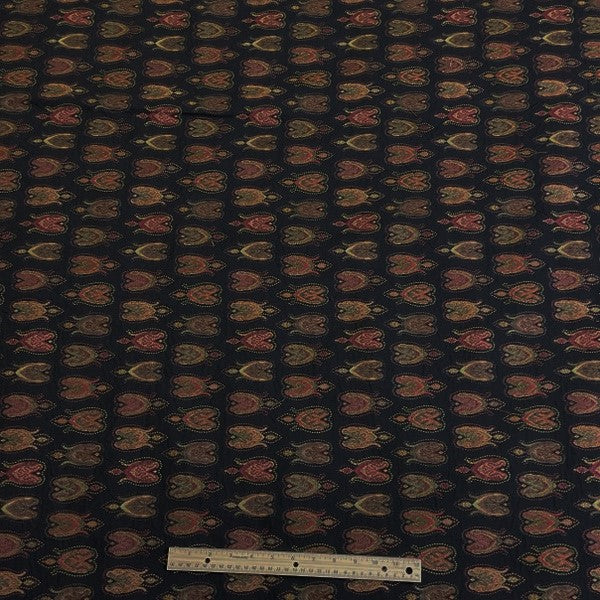Burch Fabric Curran Black Upholstery Fabric