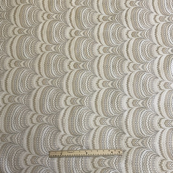 Burch Fabric Poe Beige Upholstery Fabric