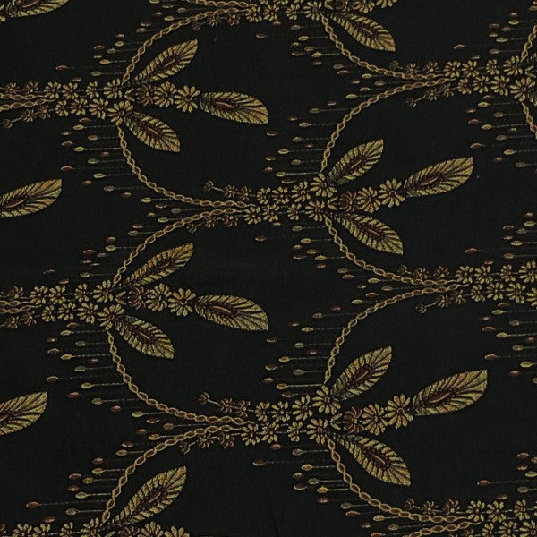 Burch Fabric Selena Ebony Upholstery Fabric