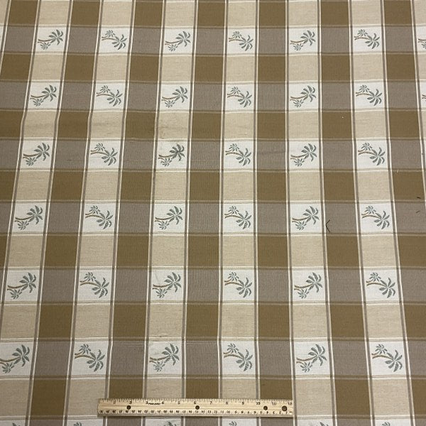 Burch Fabric Palmetto Khaki Upholstery Fabric