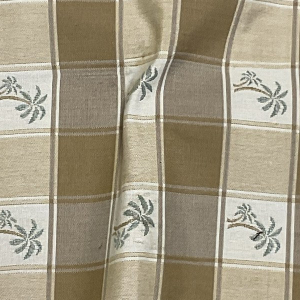 Burch Fabric Palmetto Khaki Upholstery Fabric