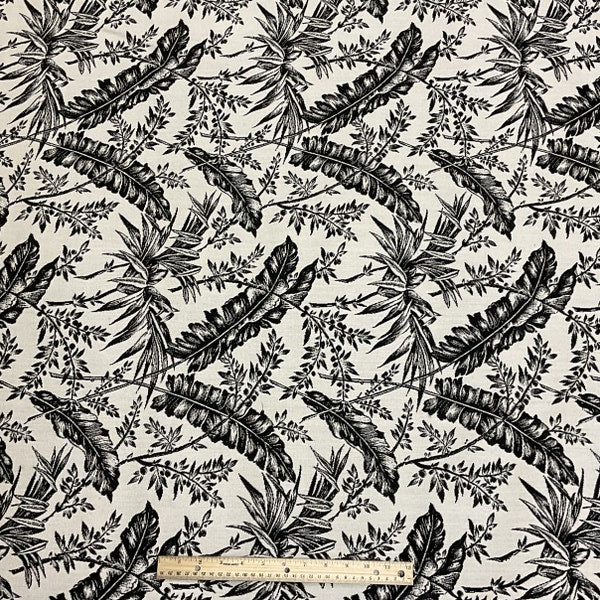 Burch Fabric Cabana Ebony Upholstery Fabric