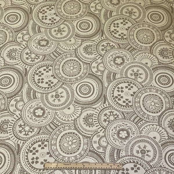 Burch Fabric Faye Beige Upholstery Fabric