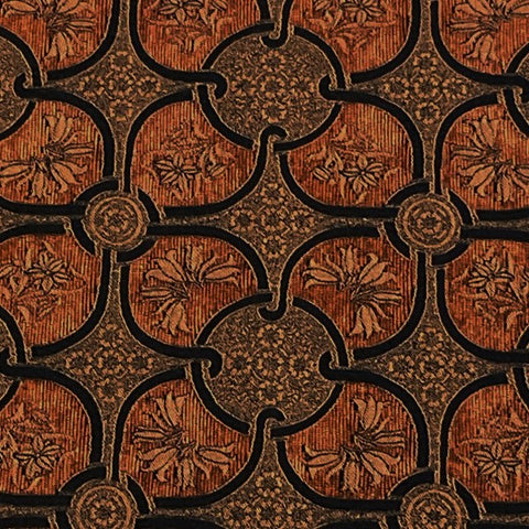 Burch Fabric Perkins Rust Upholstery Fabric