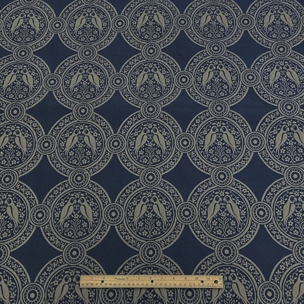 Burch Fabric Liam Navy Upholstery Fabric