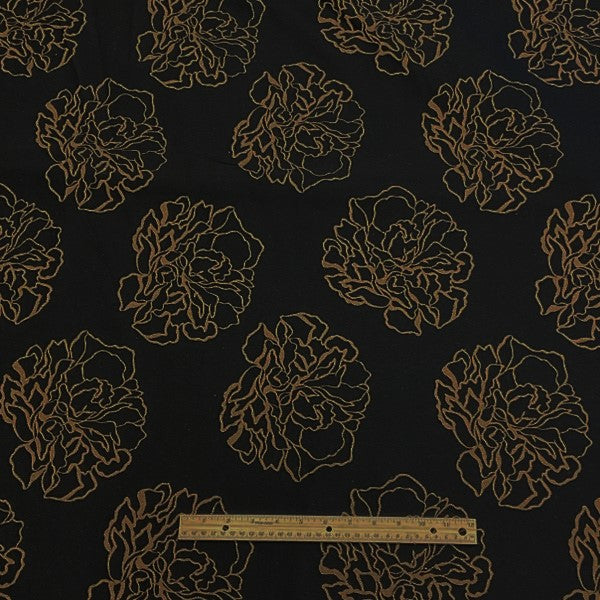 Burch Fabric Ramira Black Upholstery Fabric