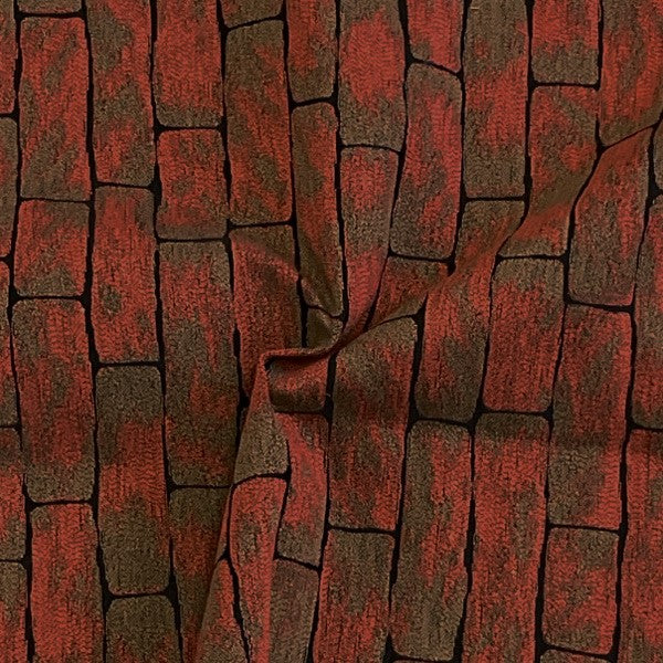 Burch Fabric Burns Brick Upholstery Fabric