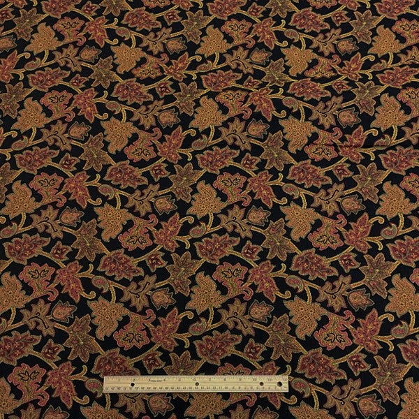 Burch Fabric Lillian Ebony Upholstery Fabric
