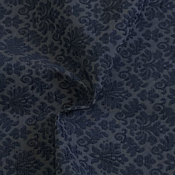 Burch Fabric Agnes Navy Upholstery Fabric