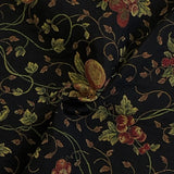 Burch Fabric Gwen Black Upholstery Fabric