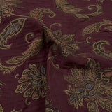 Burch Fabric Ofelia Burgundy Upholstery Fabric