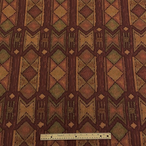 Burch Fabric Riga Burgundy Upholstery Fabric