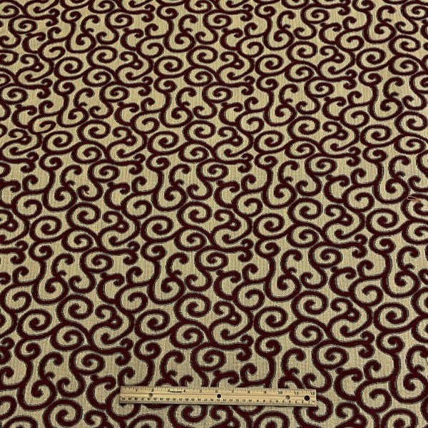 Burch Fabric Seager Red Upholstery Fabric