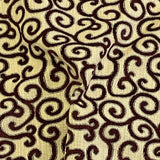 Burch Fabric Seager Burgundy Upholstery Fabric