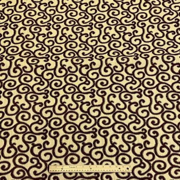 Burch Fabric Seager Burgundy Upholstery Fabric