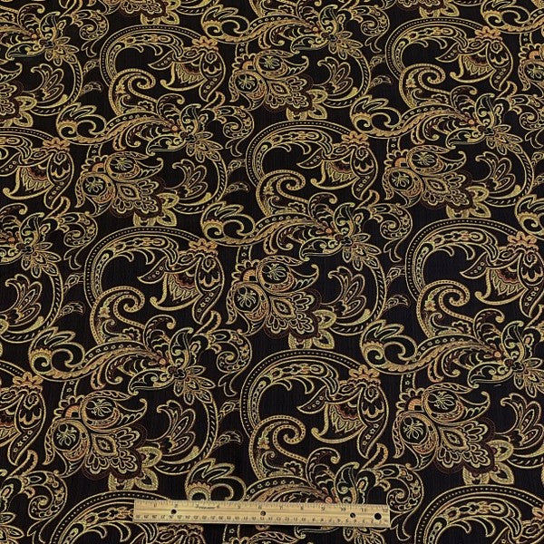 Burch Fabric Dion Ebony Upholstery Fabric