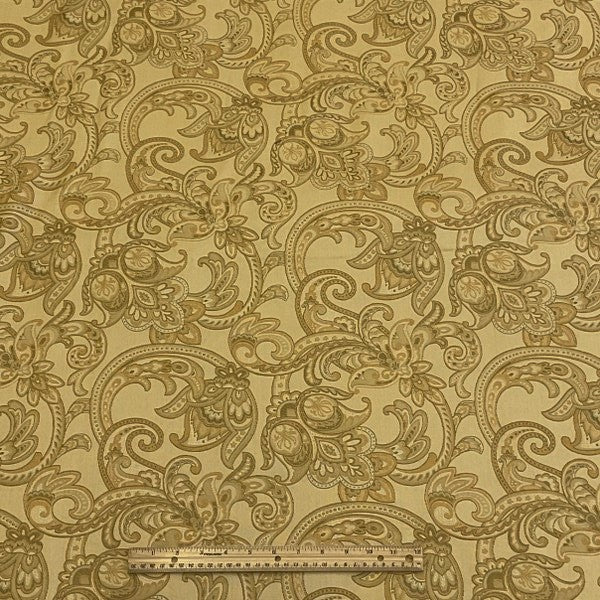 Burch Fabric Dion Gold Upholstery Fabric