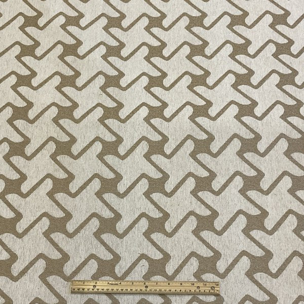 Burch Fabric Dice Ivory Upholstery Fabric