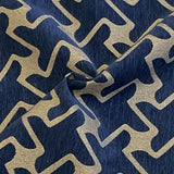 Burch Fabric Dice Navy Upholstery Fabric