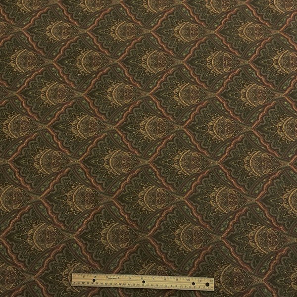 Burch Fabric Barrett Olive Upholstery Fabric