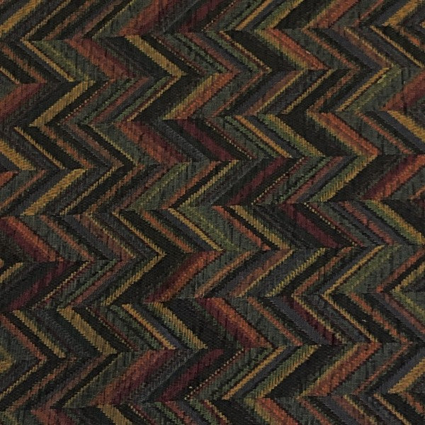 Burch Fabric Chevron Multi Upholstery Fabric