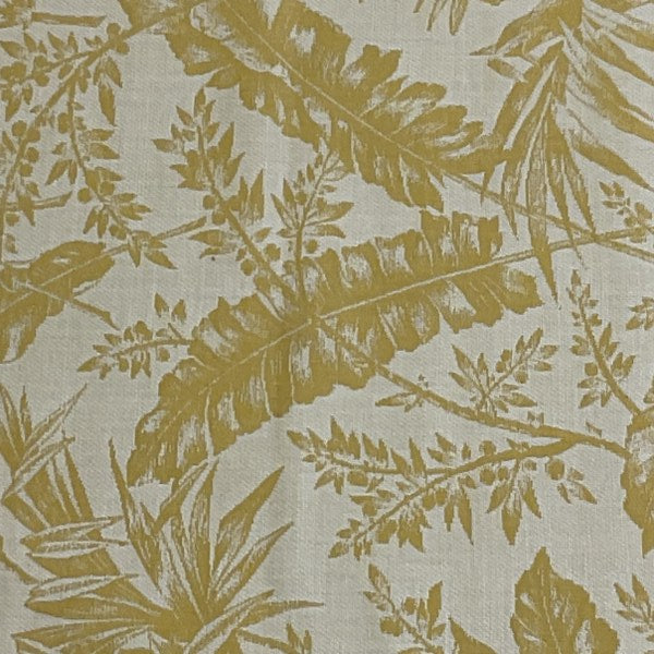 Burch Fabric Borneo Yellow Upholstery Fabric
