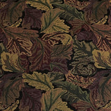 Burch Fabric Maple Leaf Black Upholstery Fabric