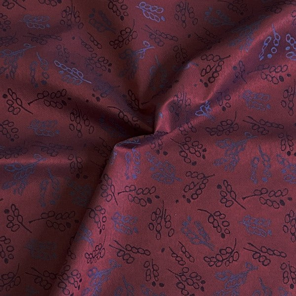 Burch Fabric Channel Cranberry Upholstery Fabric