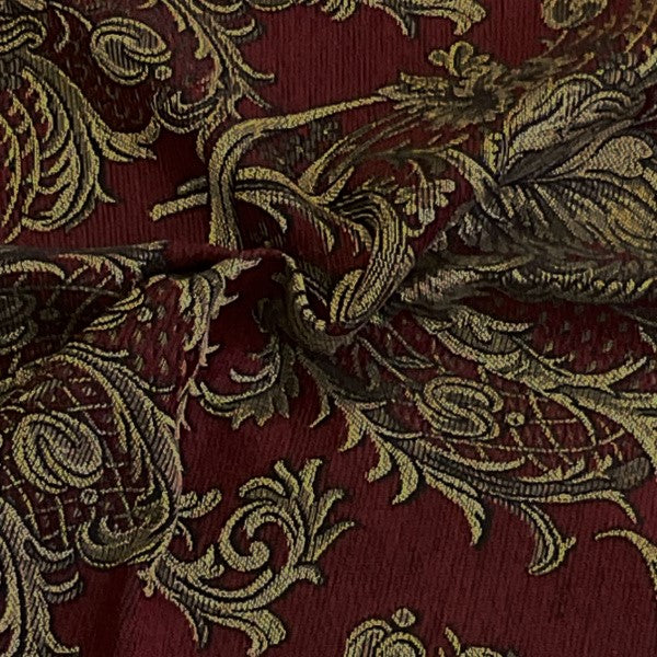 Burch Fabrics Elena Cherry Upholstery Fabric