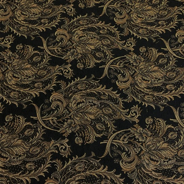 Burch Fabrics Elena Onyx Upholstery Fabric