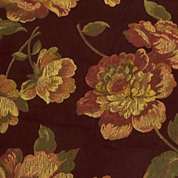 Burch Fabrics Majorie Burgundy Upholstery Fabric