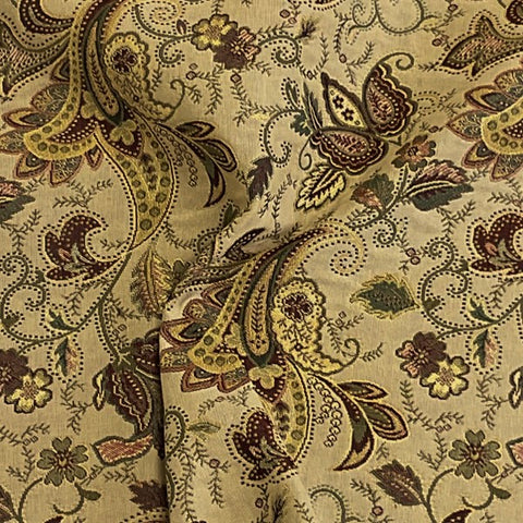 Burch Fabrics Kara Gold Upholstery Fabric