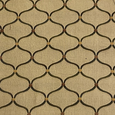 Burch Fabrics Marscia Beige Upholstery Fabric